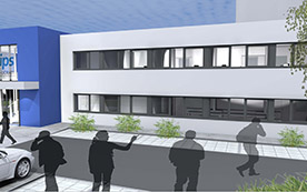 In Puchberg entsteht ein neues Leuchtturmprojekt der Saint-Gobain Gruppe.  